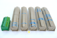 Weidmüller ZDU 2,5-2 + ZPE 2,5-2 Klemmblöcke Satz mit 281 Stück (SET 9.)