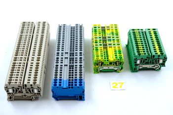 Phoenix Contact ST Weidmüller ZPE ZDU Terminal blocks 4 mm² x 87 pcs (SET 27.)