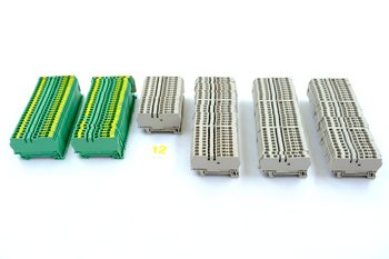 Weidmüller ZDU 2,5 + ZPE 2,5 Terminal blocks set of 156 pcs (SET 12.)