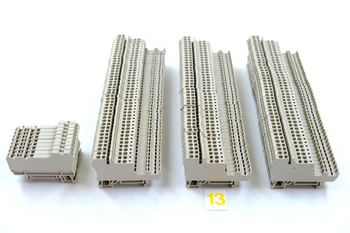 Weidmüller ZIA 1.5/3L-1S + ZAP/TW Terminal blocks Mixed set of 136 pcs (SET 13.)