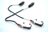 Keyence PR-M51C3PD Miniature Photoelectric Sensor Transmitter + Receiver