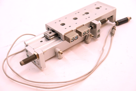 SMC Pneumatics MXS16-75B Kompaktschlitten, doppeltwirkend, Kreuzrollenführung