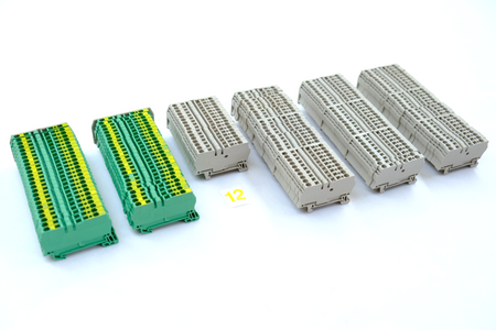 Weidmüller ZDU 2,5 + ZPE 2,5 Terminal blocks set of 156 pcs (SET 12.)