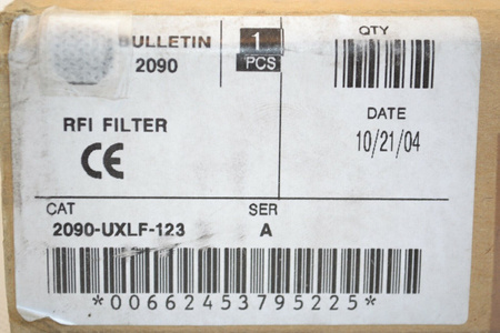 Allen Bradley 2090-UXLF-123 ser.A AC Drive RFI Line Filter 23 Amp NEW!