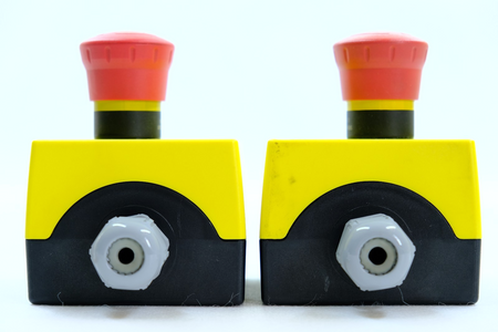 Siemens 3SU1801-0AA00-0AB2 Przycisk zatrzymania awaryjnego zestaw 2 sztuk