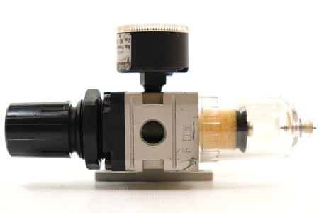 SMC Pneumatics EAW2000-F02 + EAL2000-F02 Filter regulator
