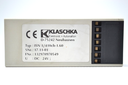 Klaschka ISN 1/410CH-1.60 Relay