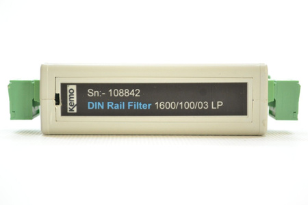 Kemo 1600/100/03 LP DIN Rail Signal Filter