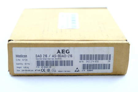 AEG MODICON DA0216 / ASBDA0-216 Discrete Output (Schneider) New!