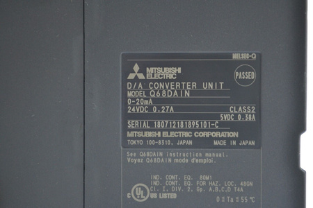 Mitsubishi Q68DAIN Analoges Ausgangsmodul