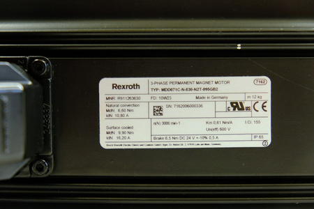 Rexroth MDD071C-N-030-N2T-095GB2 Stały silnik magnetyczny Serwomotor