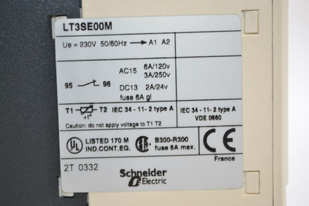 Schneider Telemecanique LT3SE00M Thermistor-Vollschutzrelais