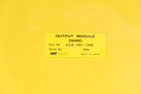 GMF Robotics (Fanuc) A03B-0801-C445 OA16D Output Module