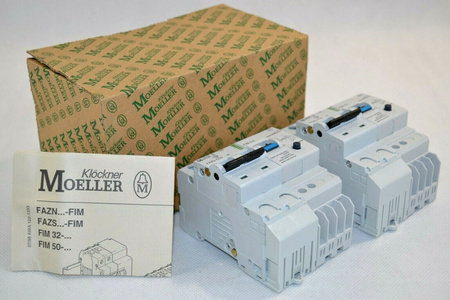 Klöckner Moeller FAZSC10-2-FIM0,3 2-pole x 2 pcs FI/LS-switch FI/LS-Contact