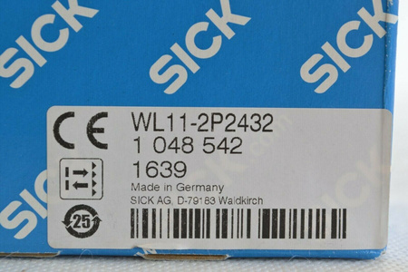 SICK WL11-2P2432 (1048542) Reflexions-Lichtschranke Doppellinse NEU!