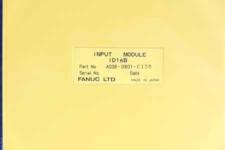 Fanuc A03B-0801-C135 ID16B Input Module