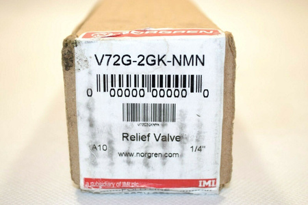 Norgren V72G-2GK-NMN Pressure Relief Valve NEW! NEW