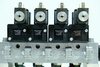 Festo VDMA 24345-C-1 + MFH-5/3G-D-1-C Zawór elektromagnetyczny x 4 Sztuki