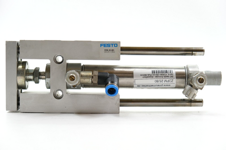 Festo FEN-25-80-GF (19170) Jednostka prowadząca + Pneumaticatlas ZDPM 25/80