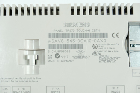 Siemens 6AV6545-0CA10-0AX0 TP270 Panel dotykowy 6"