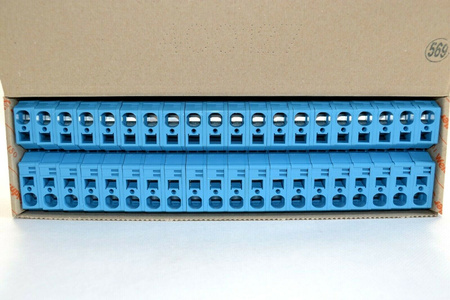 Weidmüller ZEI 16 BL 1766240000 x 20 pcs. Terminal Blocks NEW!