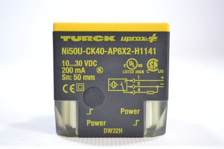 TURCK Uprox+ NI50U-CK40-AP6X2-H1141 Inductive sensor