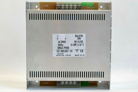 Allen Bradley 2090-UXLF-123 ser.A AC Drive RFI Line Filter 23 Amp NEW!