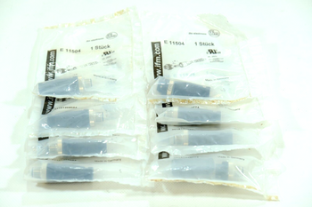 IFM E11504 Wtyczka Złącze M12 4-pin x 8 Sztuk Nowe!