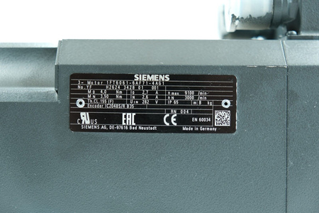 Siemens 1FT6061-6AF71-4AG1 SIMOTICS S Synchronmotor Synchronous Servo motor