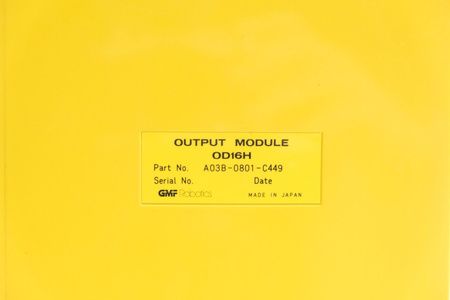 GMF Robotics (Fanuc) A03B-0801-C449 OD16H Output Module