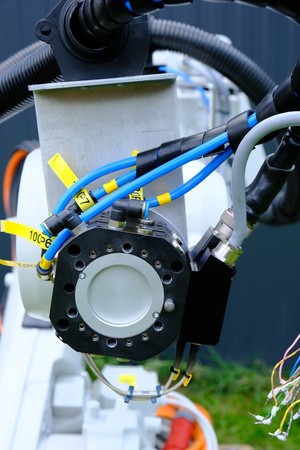 ABB IRB 4600-45/2.05 + IRC5 rok 2018 Robot przemysłowy + podstawa, bez panelu