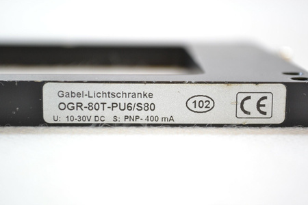 Captron OGR-80T-PU6/S80 Gabellichtschranke