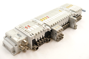 Aventics PLC: 4-U444-U4 R480778042 + AES-D-BC-ECAT R412018225 Pneumatiksystem