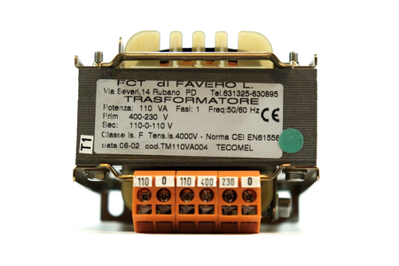 FCT DI FAVERO L. TM110VA004 Transformer 110VA 