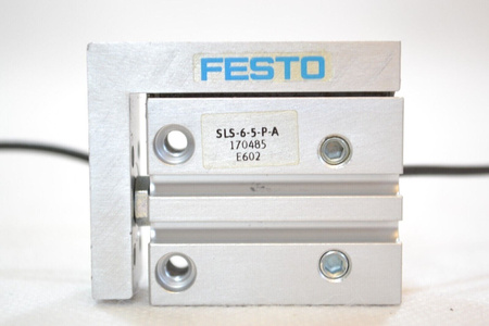 Festo SLS-6-5-P-A (170485) Mini Slide Cylinder + 2 x IFM proximity sensors
