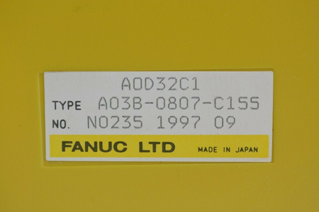 Fanuc A03B-0807-C155 Output module Power module