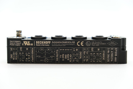 BECKHOFF EP1018-0002  EtherCAT Box, 8-channel Digital Input