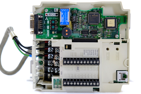 Mitsubishi FR-E540-0.4K-EC + FFR-E540-4,5A-SF1 Frequency Converter