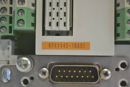 Siemens 6FX1142-1BA01 SINUMERIK 805/840/880 DMP Terminal Block