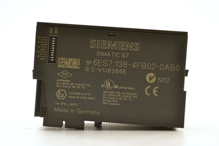 Siemens 6ES7138-4FB02-0AB0 SIMATIC DP Moduł elektroniczny do ET 200S