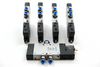 Festo CPE18-M1H-5L-1/4 (163142) 24V DC Set of 5 solenoid valves