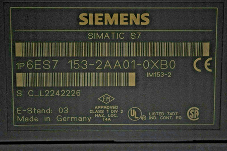 Siemens 6ES7153-2AA01-0XB0 Simatic S7 Modul