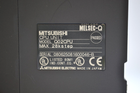 Mitsubishi Q02CPU MELSEC-Q PLC CPU