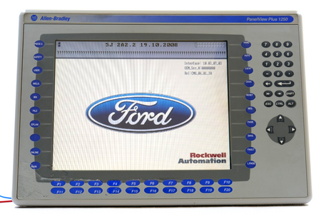 Allen Bradley 2711P-RDB12C + 2711P-RP6 PanelView Plus 1250 Operator Panel