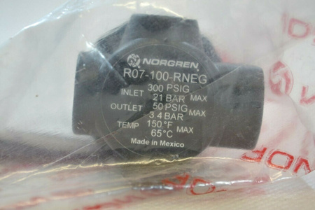 Norgren R07-100-RNEG Pressure Regulator NEW!