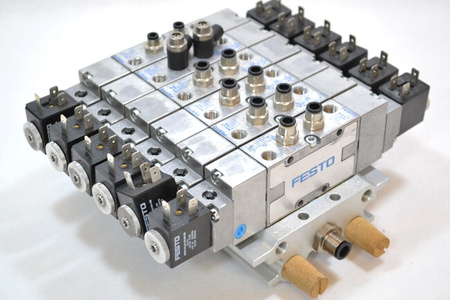 Festo PRS-1/8-6-BB + MFH-5/3-G-1/8-B x 4 Stk. + MFH-5/3-E-1/8-B x 2 Stk.