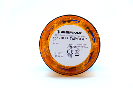 WERMA 64081000 + 64743075 + 64721075 + 64751075 + ... Wieża sygnalizacyjna LED