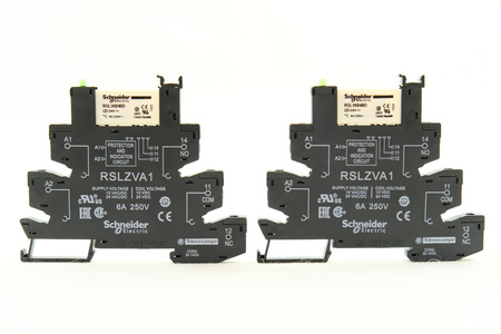 Schneider Electric RSLZVA1 Sockel mit Relais x 2 Stück