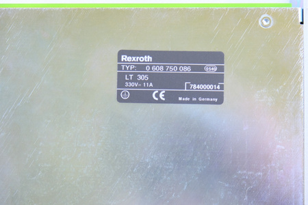 Rexroth LT305, 0608750086 Servo Amplifier