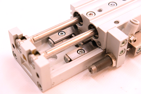 SMC Pneumatics MXS16-75B Kompaktschlitten, doppeltwirkend, Kreuzrollenführung